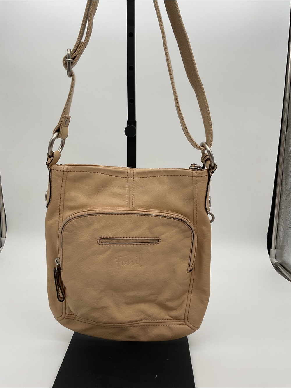 Fossil Hanover Messenger Bag With Charm
